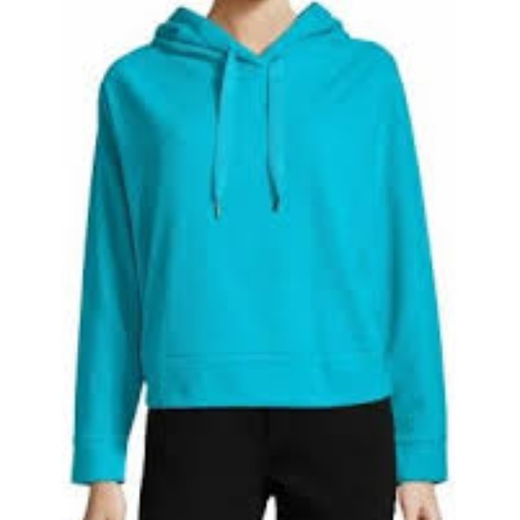 Xersion Sweaters - Xersion   Brushed Fleece Crop Pullover Hoodie New
